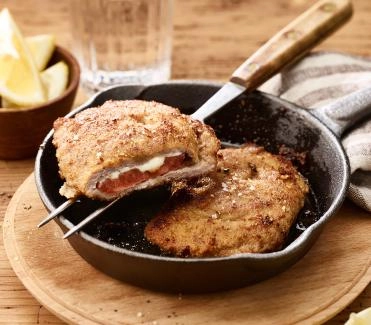 201706 gefuellte kalbsschnitzel mit scamorza und tomaten